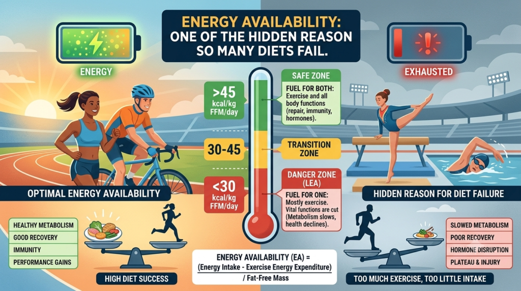Energy Availability: One of the Hidden Reason So Many Diets Fail