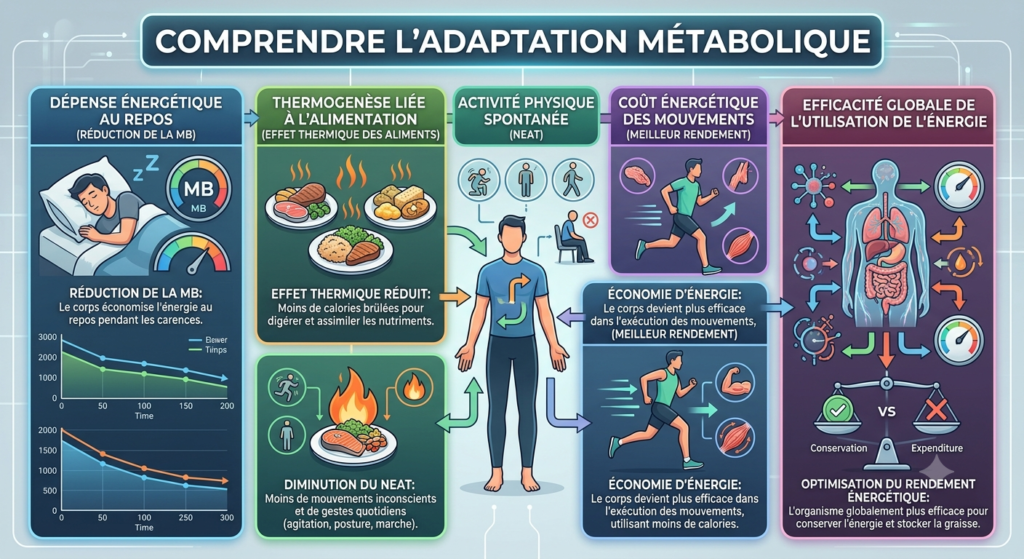 comprendre l'adaptation métabolique