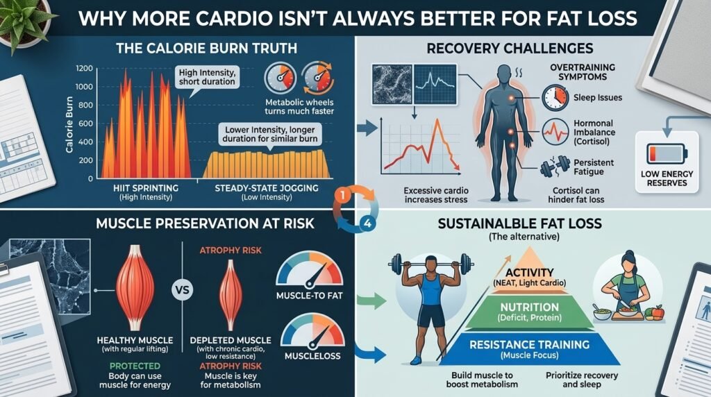 Why More Cardio Isn't Always Better for Fat Loss